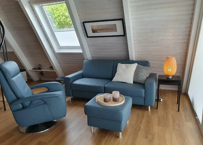Dom wakacyjny Murmel 3 - Strandkorb, Wallbox, Wlan, Kamin Carolinensiel